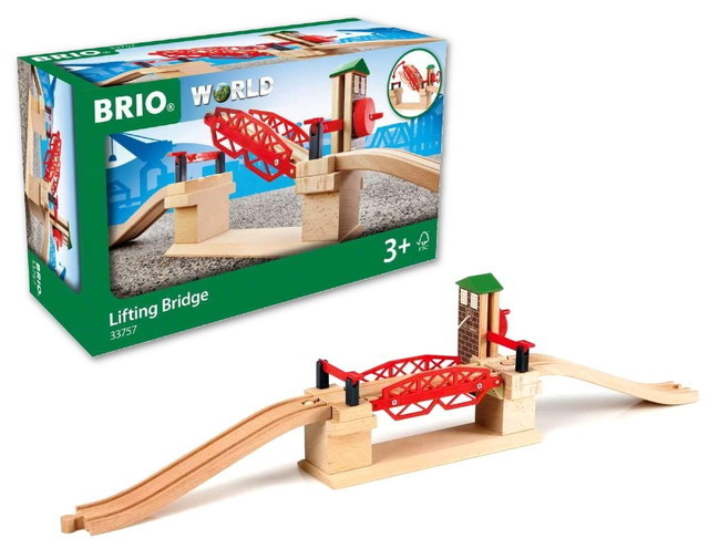 lifting Bridge 33757 BRIO wooden toy free shipping new goods 