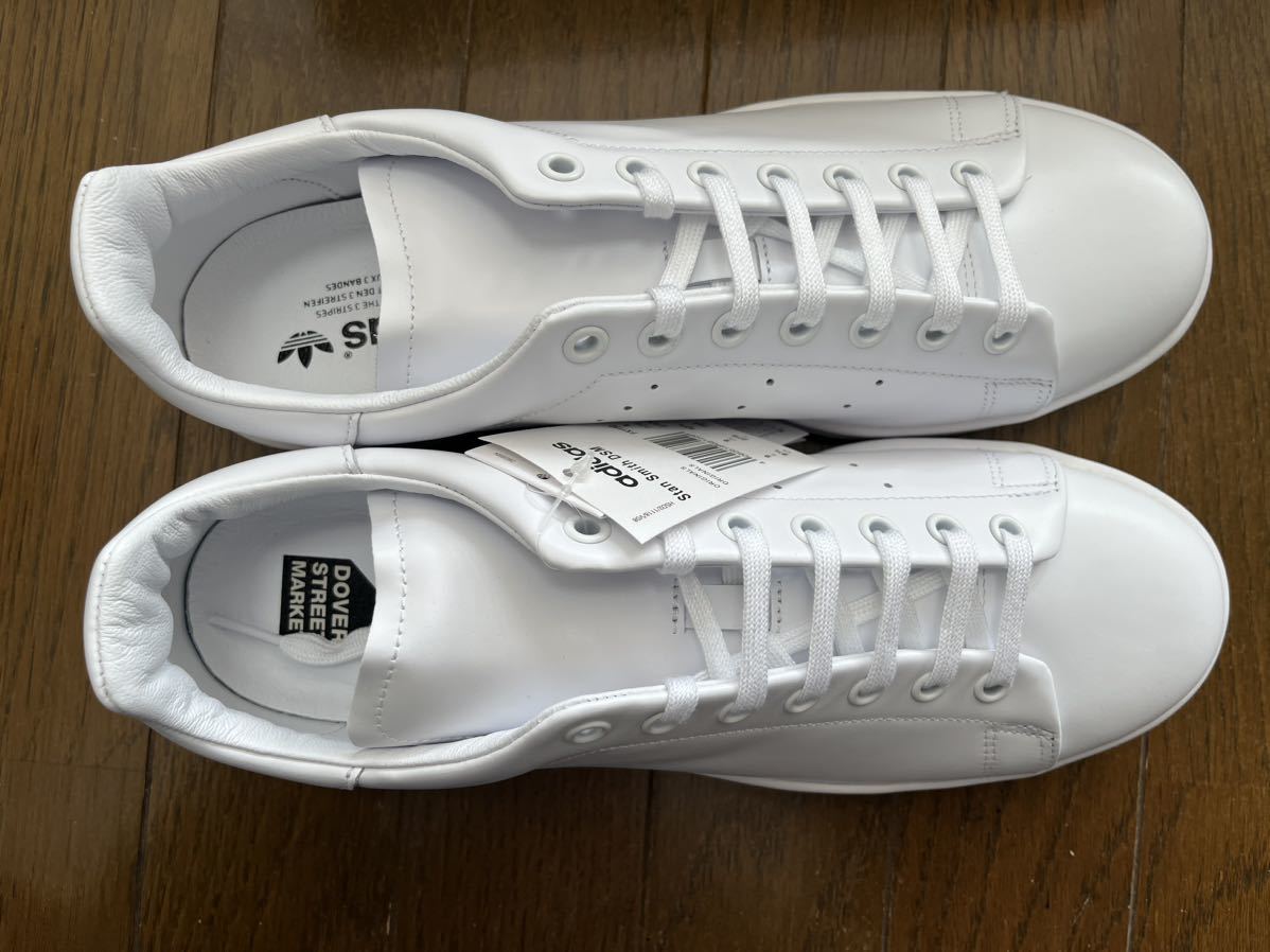 ◆ Adidas Stan Smith DSM 本革 白 27.5 cm DOVER STREET MARKET アディダス スタンスミス ドーバー ストリート マーケット 27.0 LUX 新品_画像3