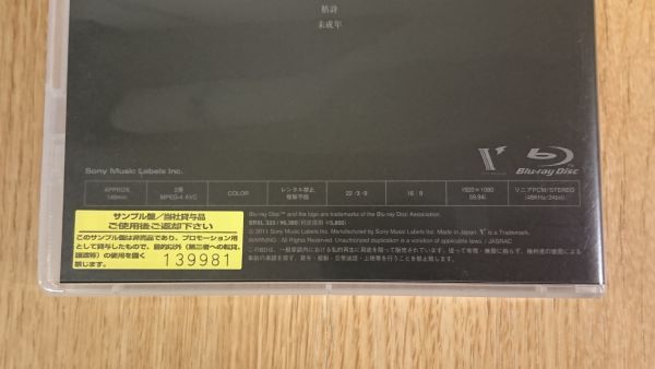 【見本盤 美品 Blu-ray(ブルーレイ)】the GazettE(ガゼット)『THE NAMELESS LIBERTY AT 10.12.26 TOKYO DOME』の画像8