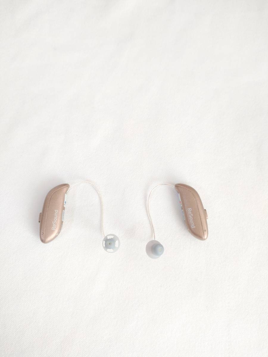  super-beauty goods newest regular price 393000 jpy li sound rechargeable hearing aid both ear Homme nia Marie 4 RU460-DRWC resound