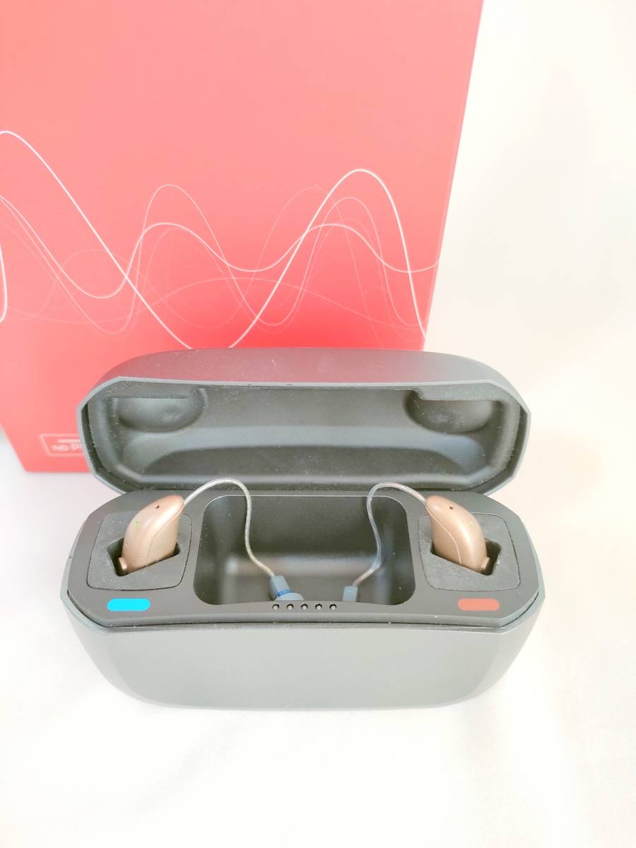 超美品　最新　定価393000円　リサウンド　充電式　補聴器　両耳　オムニア マリー　4　RU460-DRWC resound_画像3
