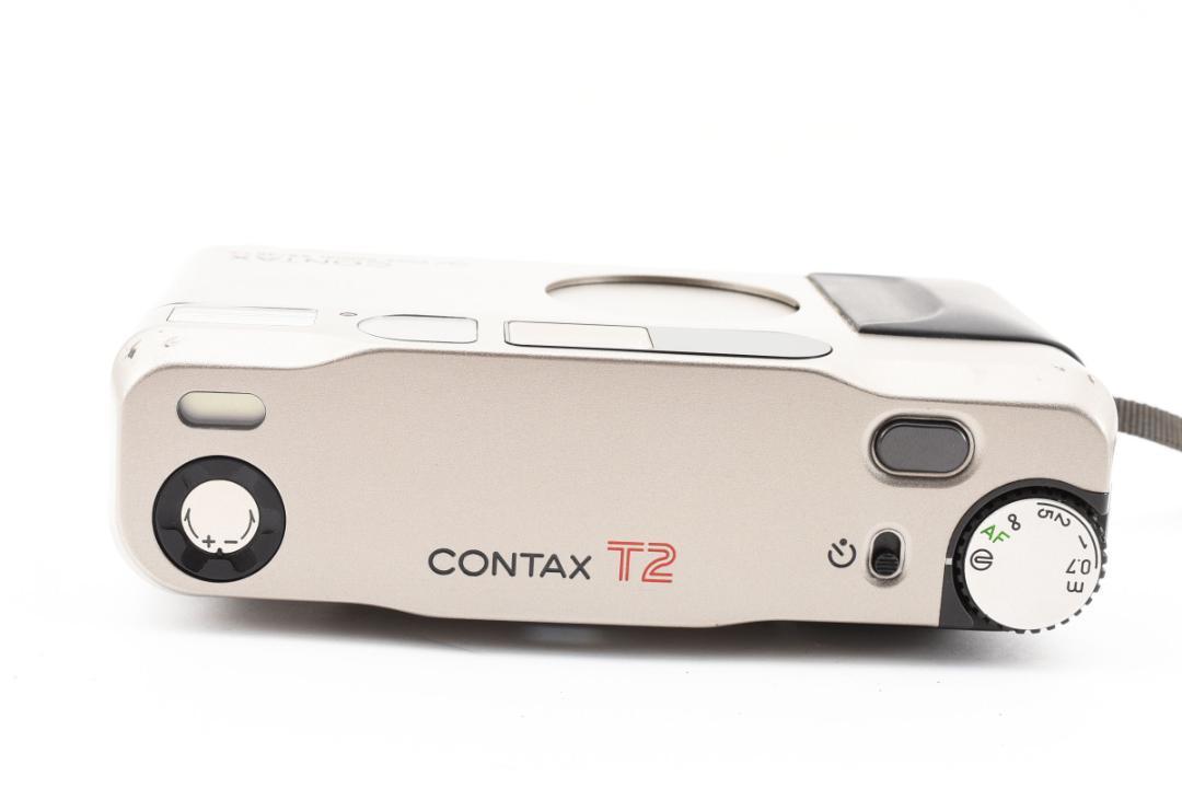 【15】美品 CONTAX コンタックス T2 Carl Zeiss カールツァイス チタン コンパクトフィルムカメラ_画像8