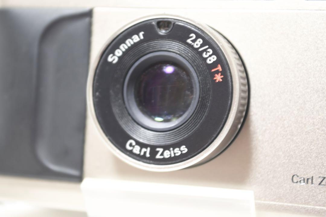 【15】美品 CONTAX コンタックス T2 Carl Zeiss カールツァイス チタン コンパクトフィルムカメラ_画像10