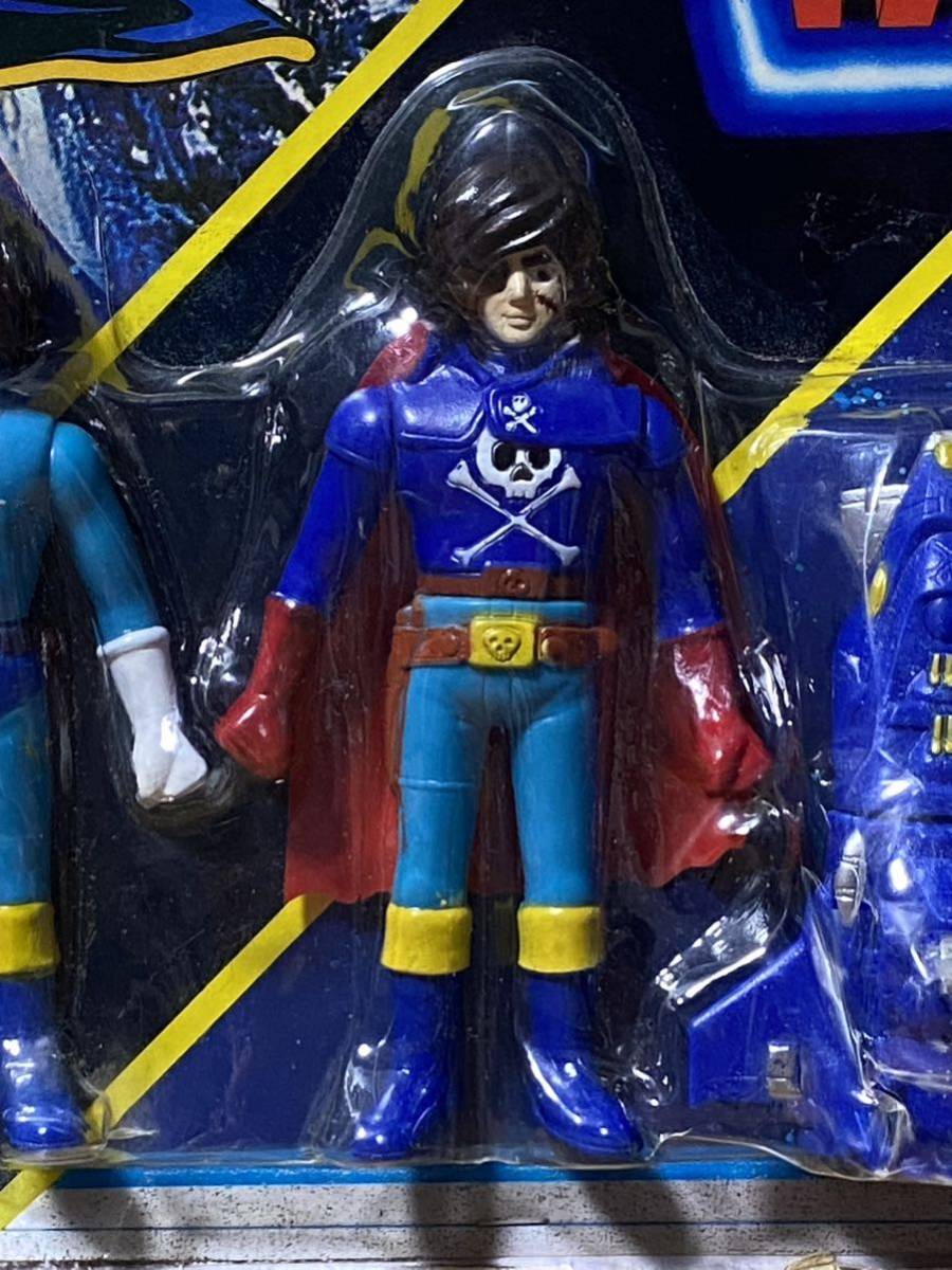 宇宙海賊キャプテンハーロック 当時物 タカトク ソフビ人形+ 宇宙海賊キャプテンハーロック 当時物 タカトク ソフビ人形+