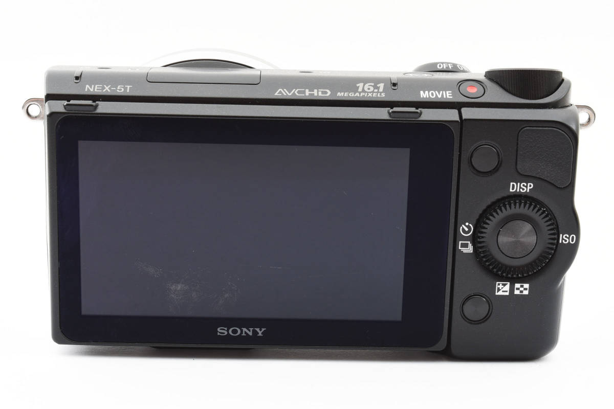 Sony ミラーレス一眼カメラ α NEX-5T ボディ シャッター回数 2791 ブラック ソニー 箱付き 087_画像5