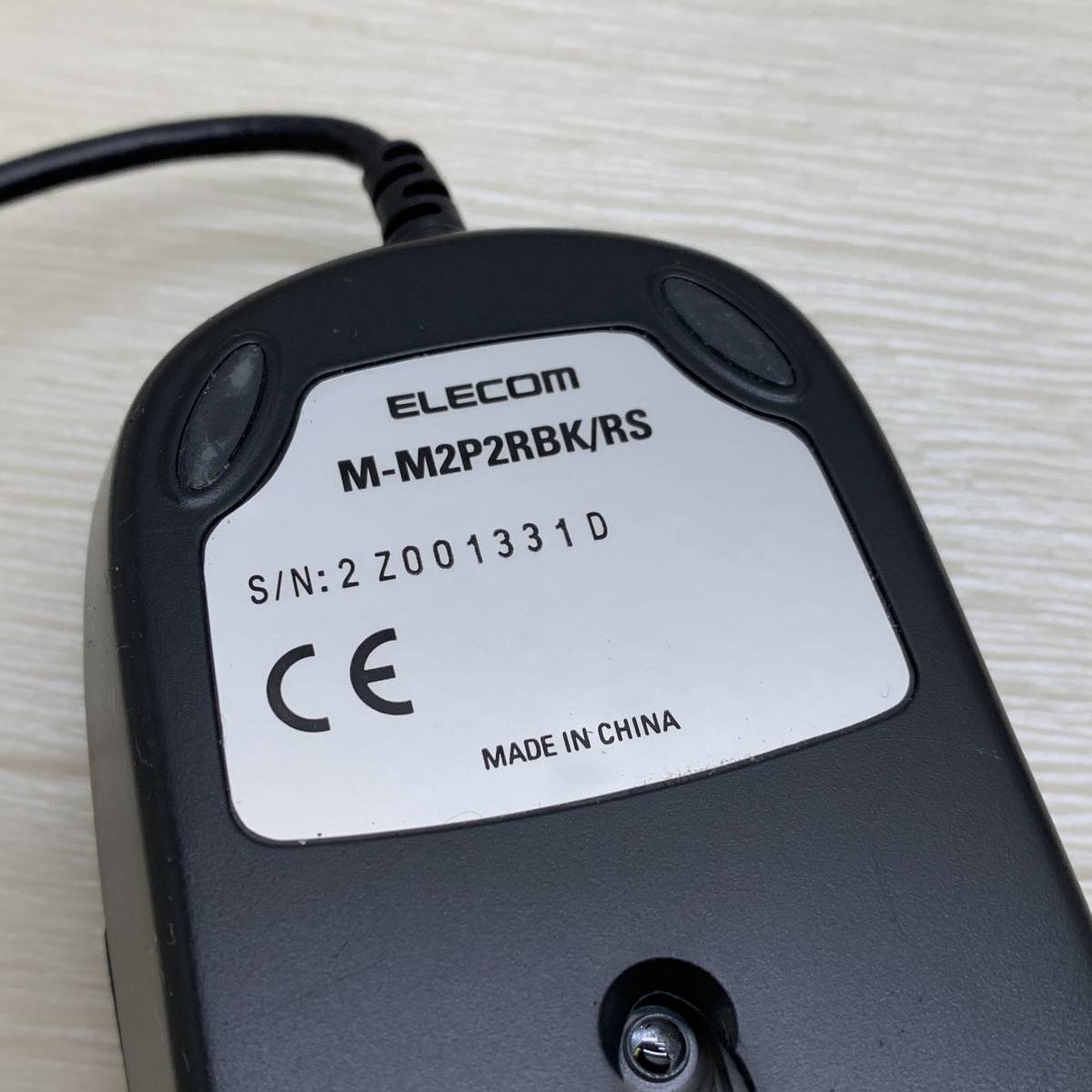 ■ELECOM PS/2 EU RoHS指令準拠 光学式マウス 2点 まとめて エレコム パソコン周辺機器 動作品■C41309の画像4