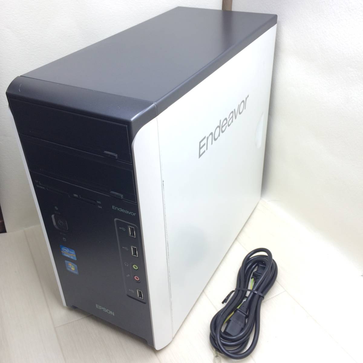 ☆動作品 EPSON エプソン Endeavor MR6900 Core i5-2500 メモリ16GB SSD 500GB Windows10 Pro ライセンス認証 PC パソコン 現状品 ☆C80669_画像1