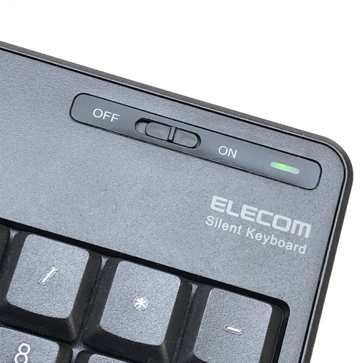 ♪ELECOM エレコム TK-FBM118S サイレントキーボード ワイヤレスキーボード Bluetooth PC用品 PC周辺機器 動作確認済み 中古品♪G22428の画像4