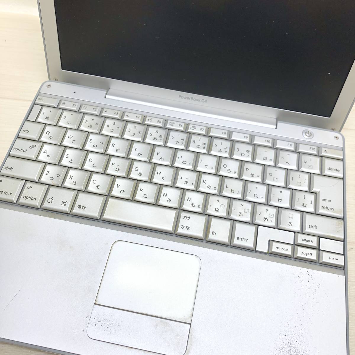 △ Apple アップル Power Book G4 A1104 動作未確認 ノートパソコン部品取り 修理目的 ジャンク品 △Ｒ72198_画像3