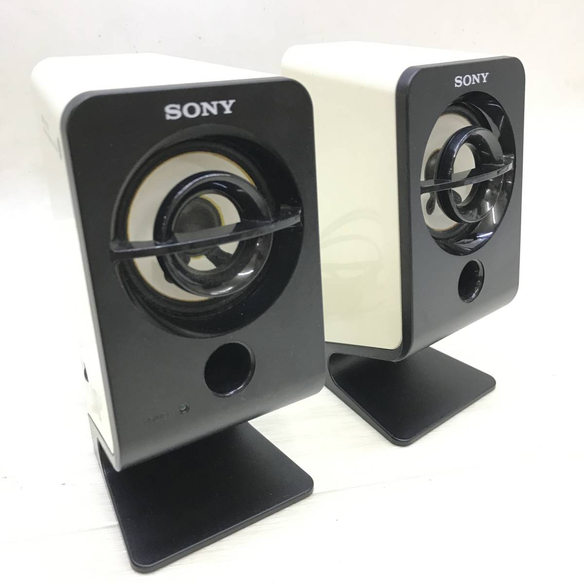 # SONY ソニー アクティブスピーカーシステム SRS－A201 音響機器 スピーカー 卓上 左右 動作確認済 説明書付 中古品 #K32005_画像3