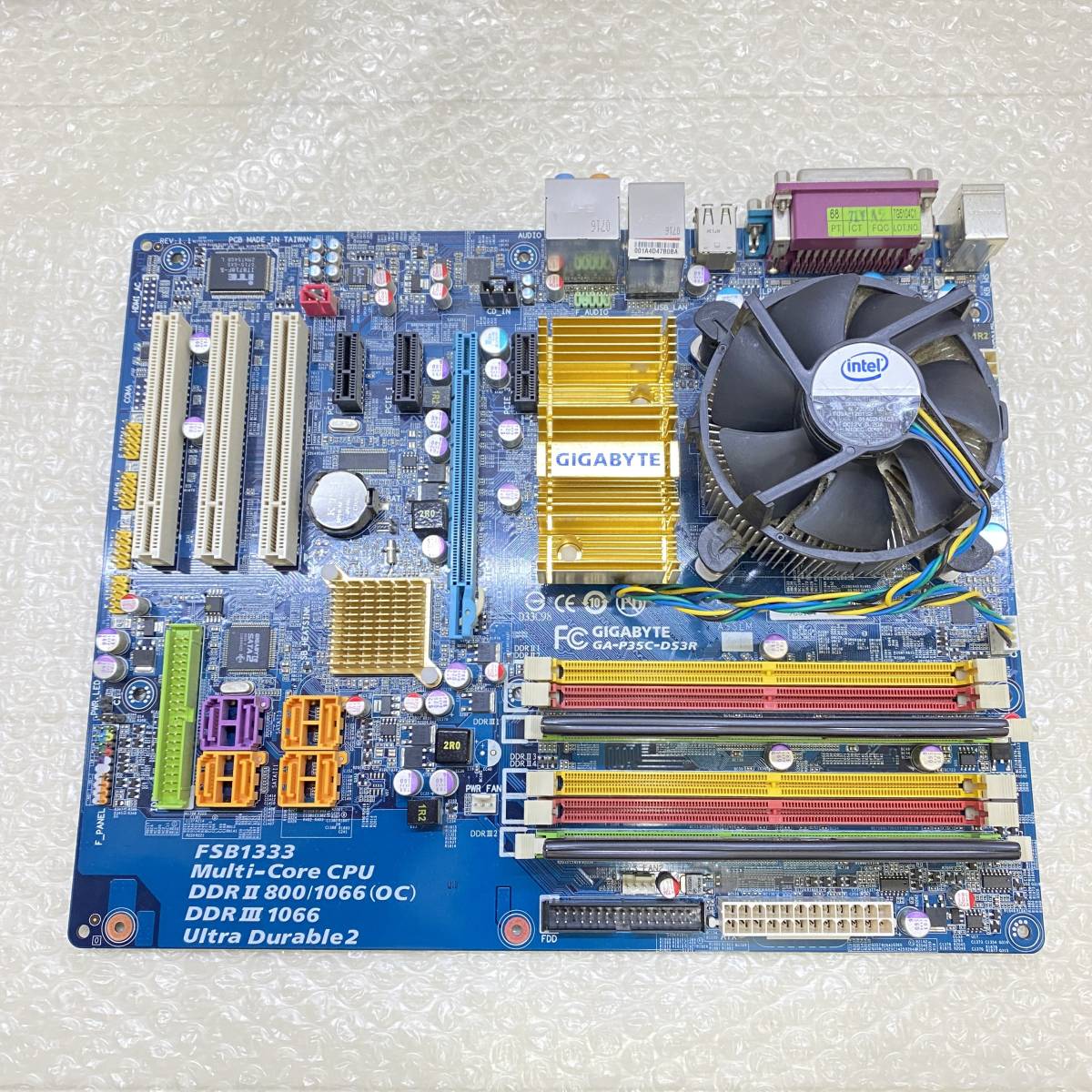 ^ GIGABYTE S-series P35C-DS3R FSB1333 motherboard personal computer peripherals operation not yet verification junk part removing ^ G12547