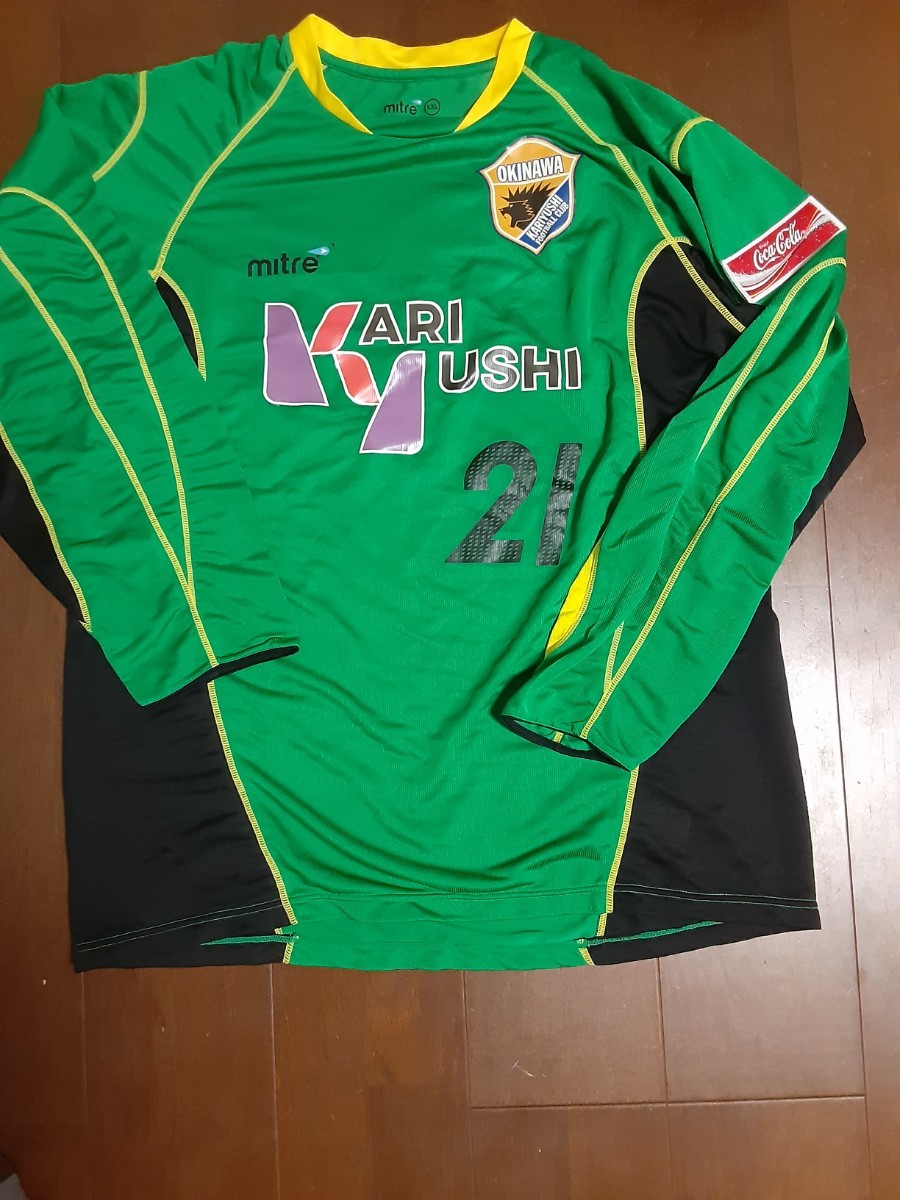 沖縄かりゆしFCキーパーユニフォーム・緑21