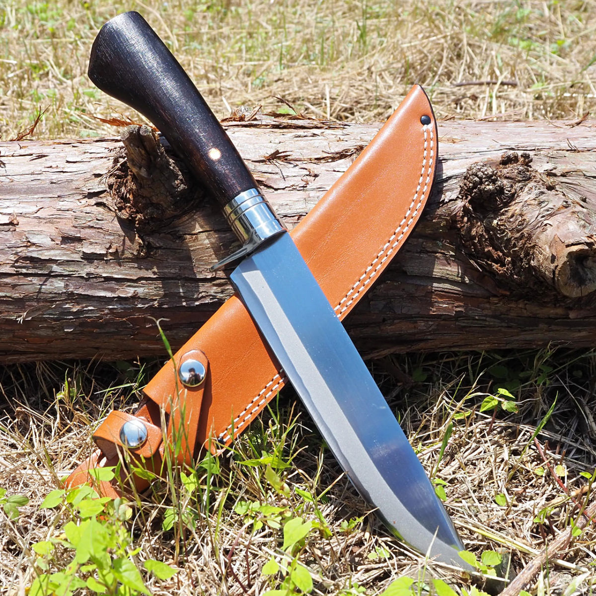 レッドオルカ+1 剣鉈 磨き 21cm 青紙 和式ナイフ ハンティングナイフ アウトドア キャンプ 日本製 土佐打刃物