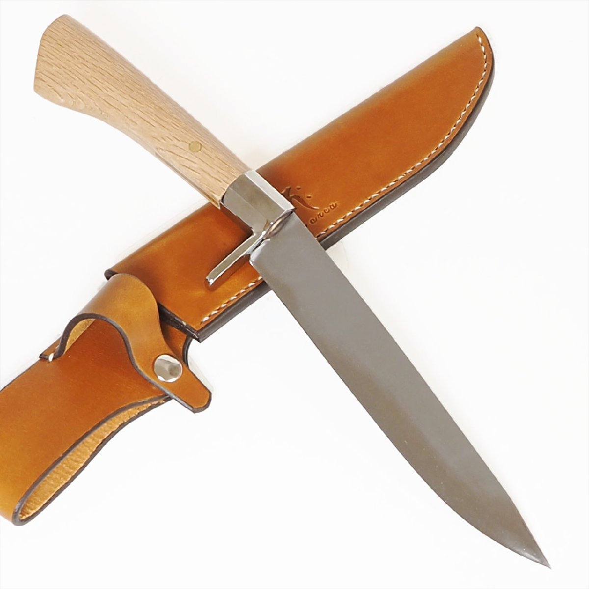 レッドオルカ 剣鉈 甲伏せ造り 義光 21cm 両刃 白紙 和式ナイフ レッドオルカ 剣鉈 甲伏せ造り 義光 21cm 両刃 白紙 和式ナイフ