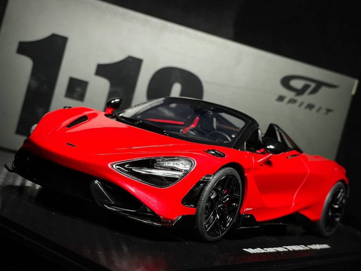 GT-Spirit 1:18 McLaren 765LT Spider 2021 Vermillon Red 限定999 絶版 GTスピリッツ マクラーレン 765LT スパイダー_画像1