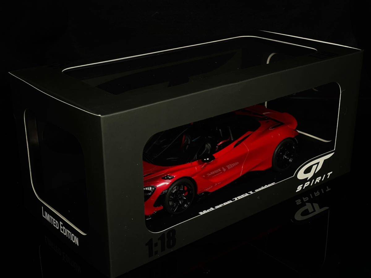 GT-Spirit 1:18 McLaren 765LT Spider 2021 Vermillon Red 限定999 絶版 GTスピリッツ マクラーレン 765LT スパイダー_画像9