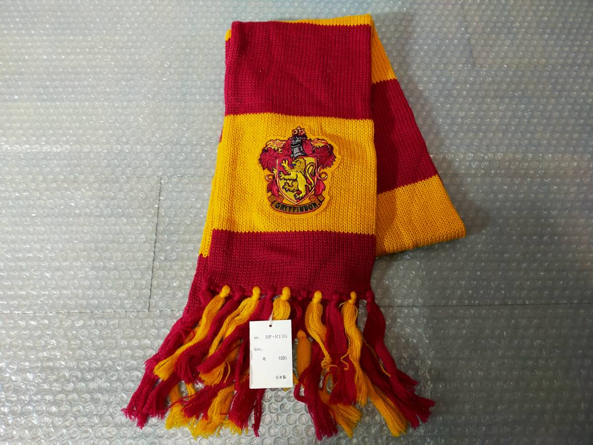 新品 グリフィンドール 毛糸マフラー 「ハリー・ポッターと秘密 新品 グリフィンドール 毛糸マフラー 「ハリー・ポッターと秘密