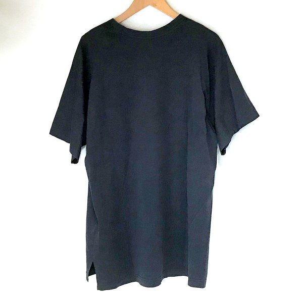 Y-3 Tシャツ 半袖 カットソー ヨウジヤマモト アディダス シグネチャー ロゴ 古着 コットン Sサイズ ブラック ワイスリー トップス A1899◆_画像2