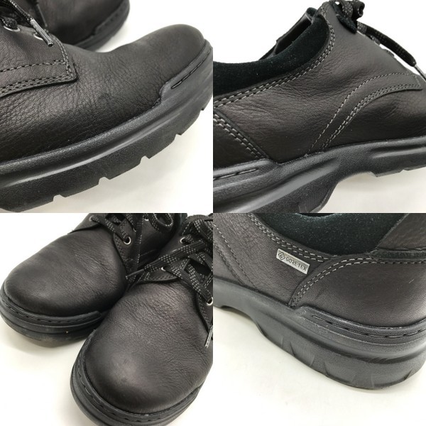 Clarks Rockie2 LoGTX スニーカー 26163237 箱付き ロッキー2 ローゴアテックス 黒 シューズ UK8.5 26.5cm相当 クラークス 靴 B3074◆_画像9