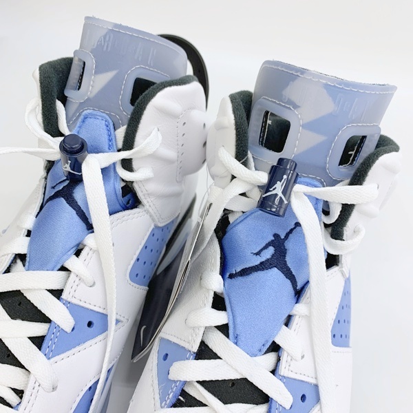 NIKE AIR JORDAN 6 RETRO CT8529-410 エアジョーダン6 未使用 スニーカー 箱付き タグ付き ユニバーシティブルー ナイキ 靴 DF9847■_画像7