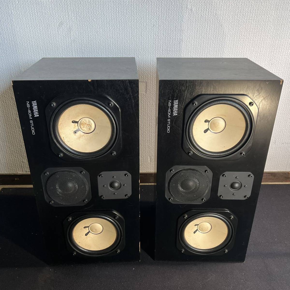 YAMAHA NS-40M STUDIO ヤマハ モニタースピーカーシステム YAMAHA NS-40M STUDIO ヤマハ モニタースピーカーシステム