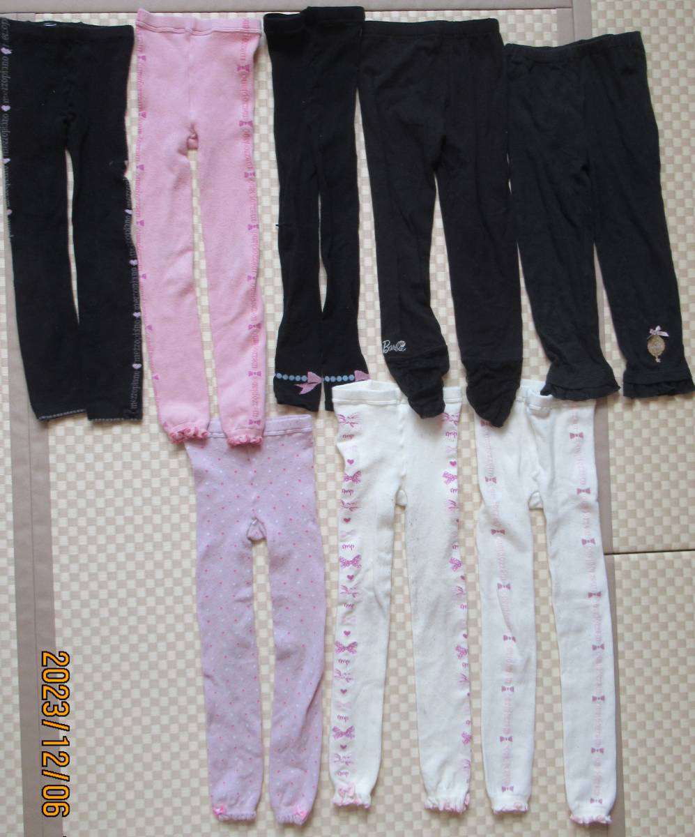  beautiful goods used made in Japan other Mezzo Piano Jill Stuart New York Barbie Kids Shirley Temple 115 120 125 130 size leggings 