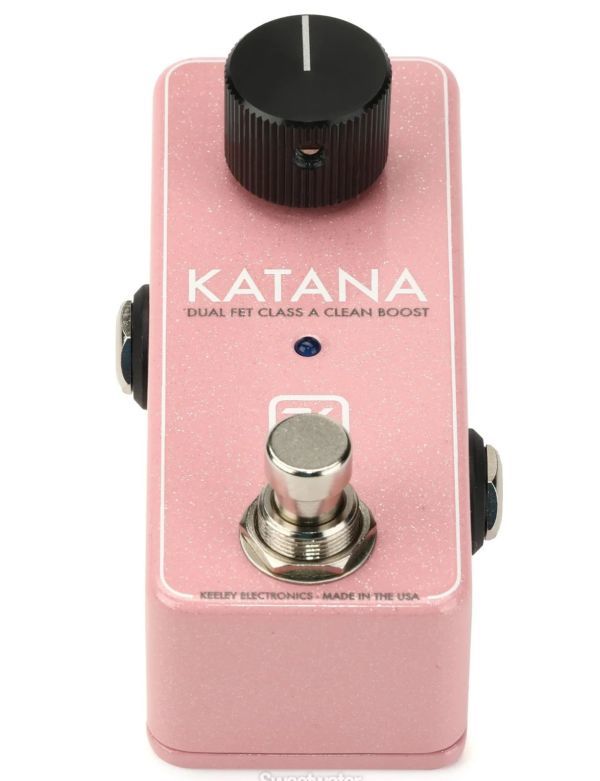 在庫ラスト】Keeley Katana Boost Mini Light Pink 限定品 在庫ラスト】Keeley Katana Boost Mini Light Pink 限定品