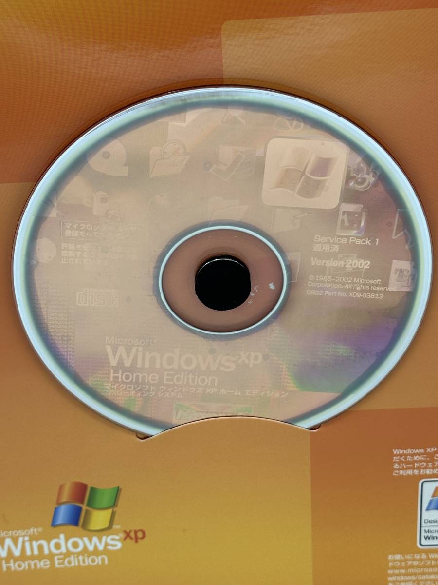送料無料 Microsoft Windows XP Home Edition SP1適用済み 製品版の画像3
