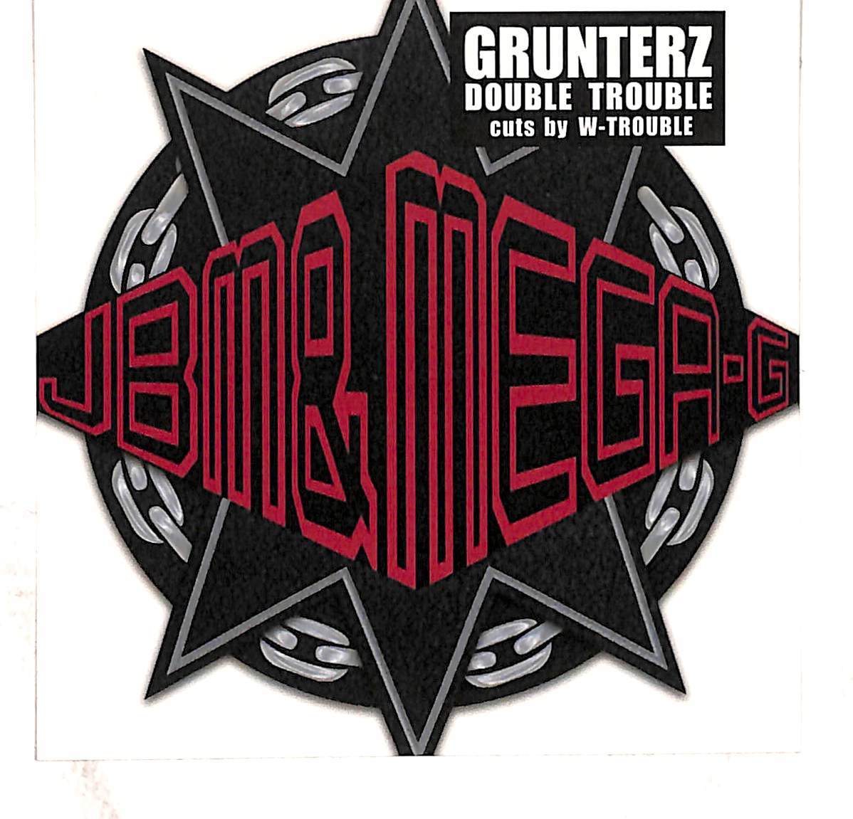 h1115/EP/ステッカー付/Grunterz feat. JBM & Mega-G/Double Trouble_画像3