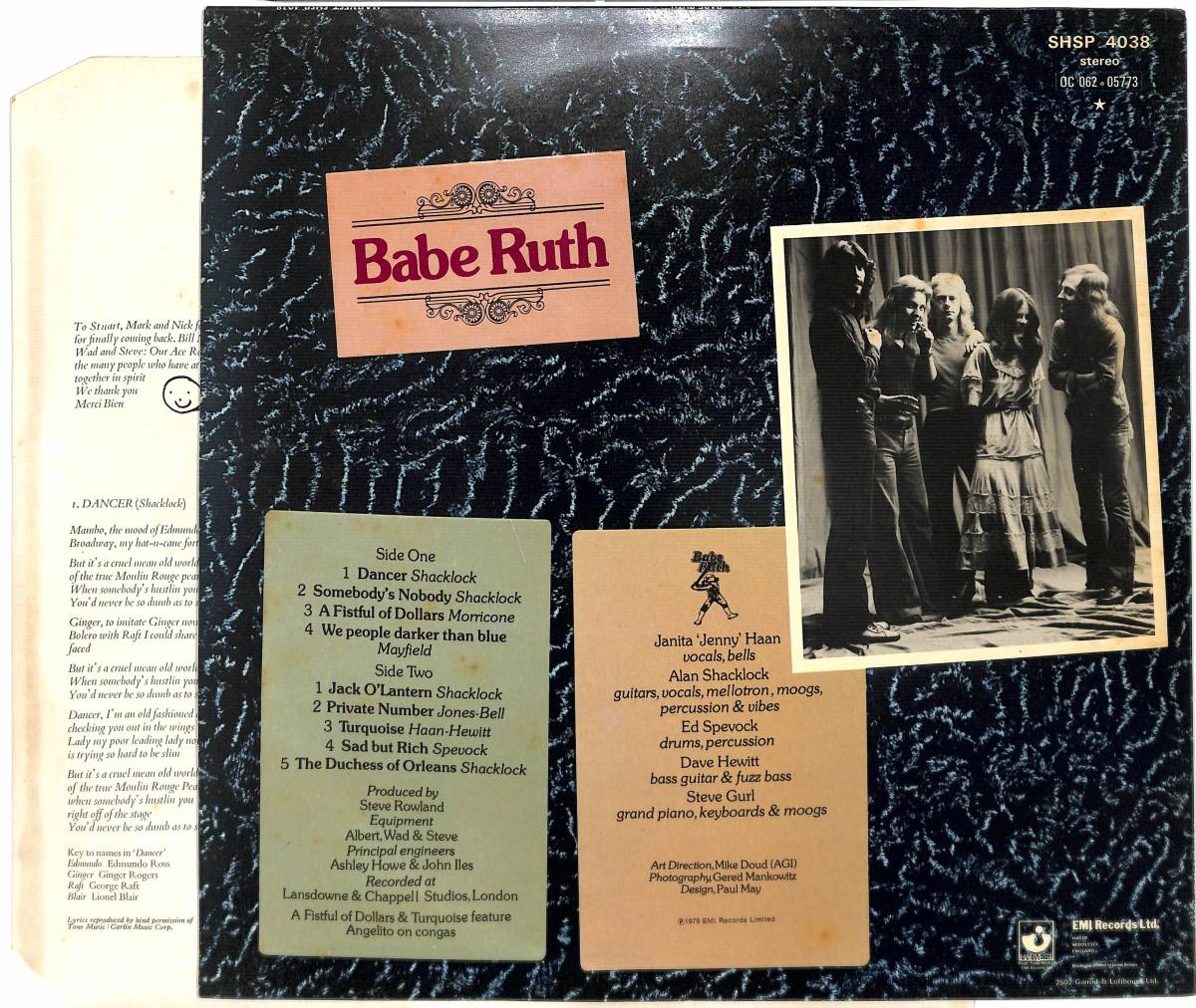 e0408/LP/英/Babe Ruth/Babe Ruth/A-2/B-3_画像2