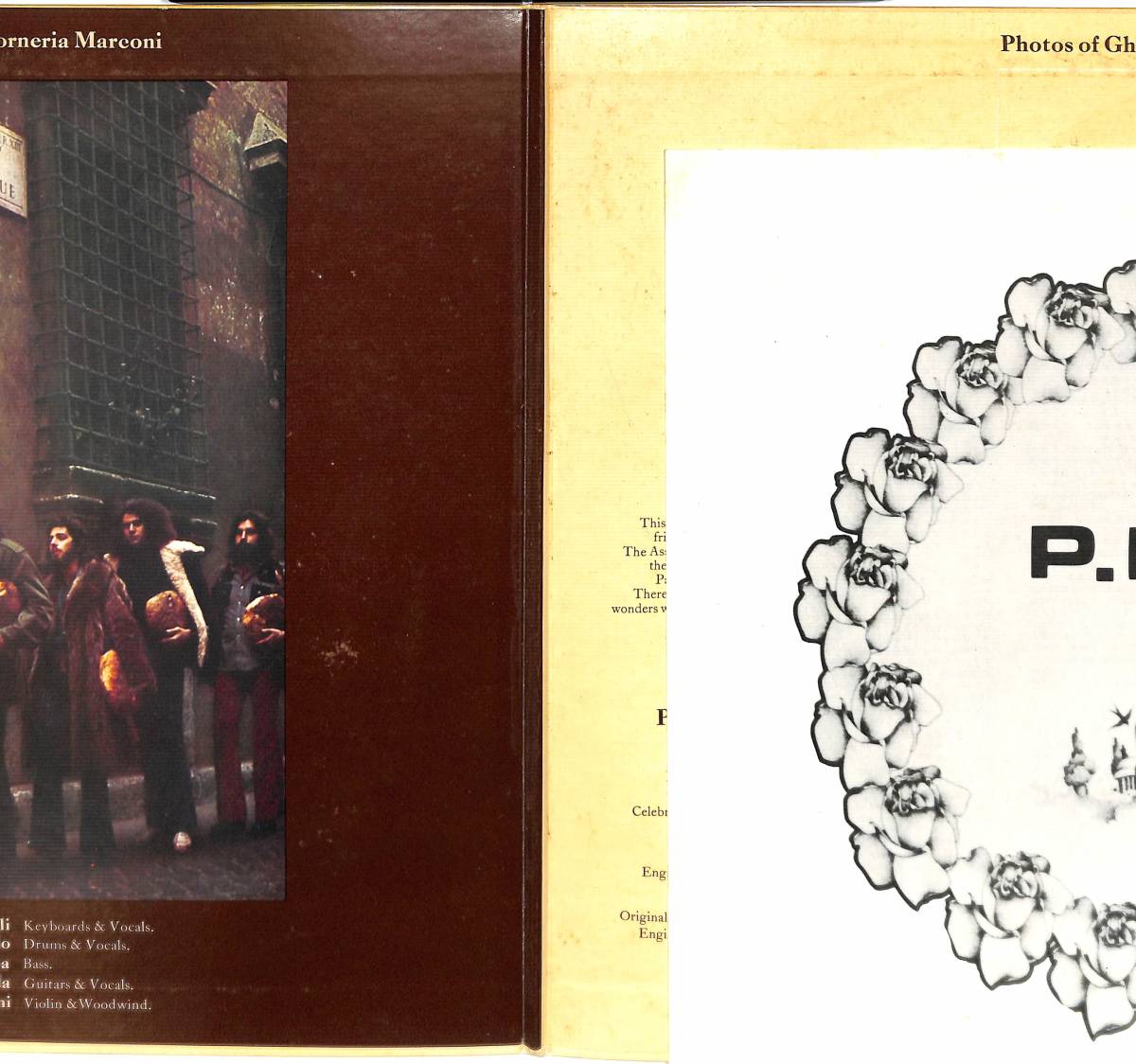 e0829/LP/Premiata Forneria Marconi/Photos Of Ghosts_画像2