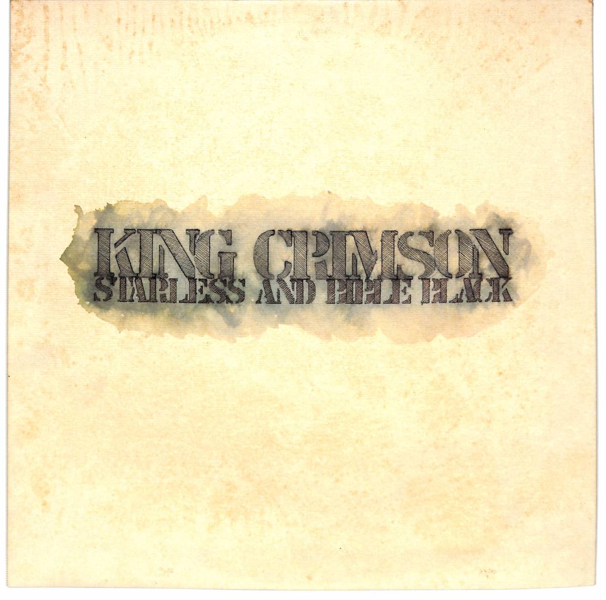 e0810/LP/King Crimson/Starless And Bible Black/両面3U_画像1