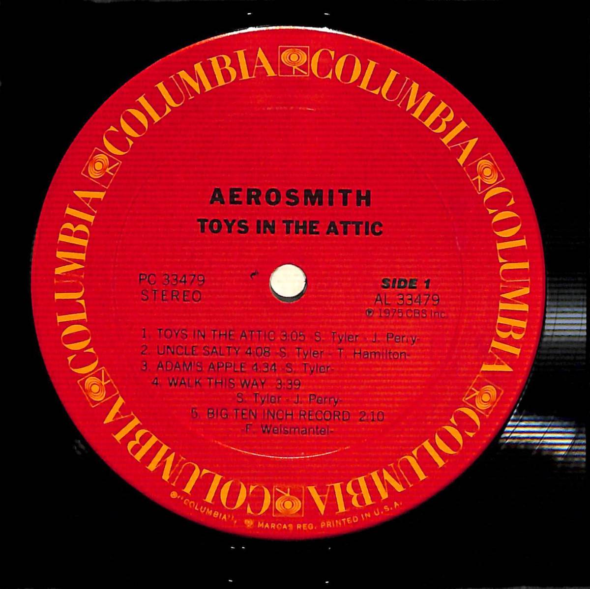 e0958/LP/米/Aerosmith/Toys In The Attic_画像3