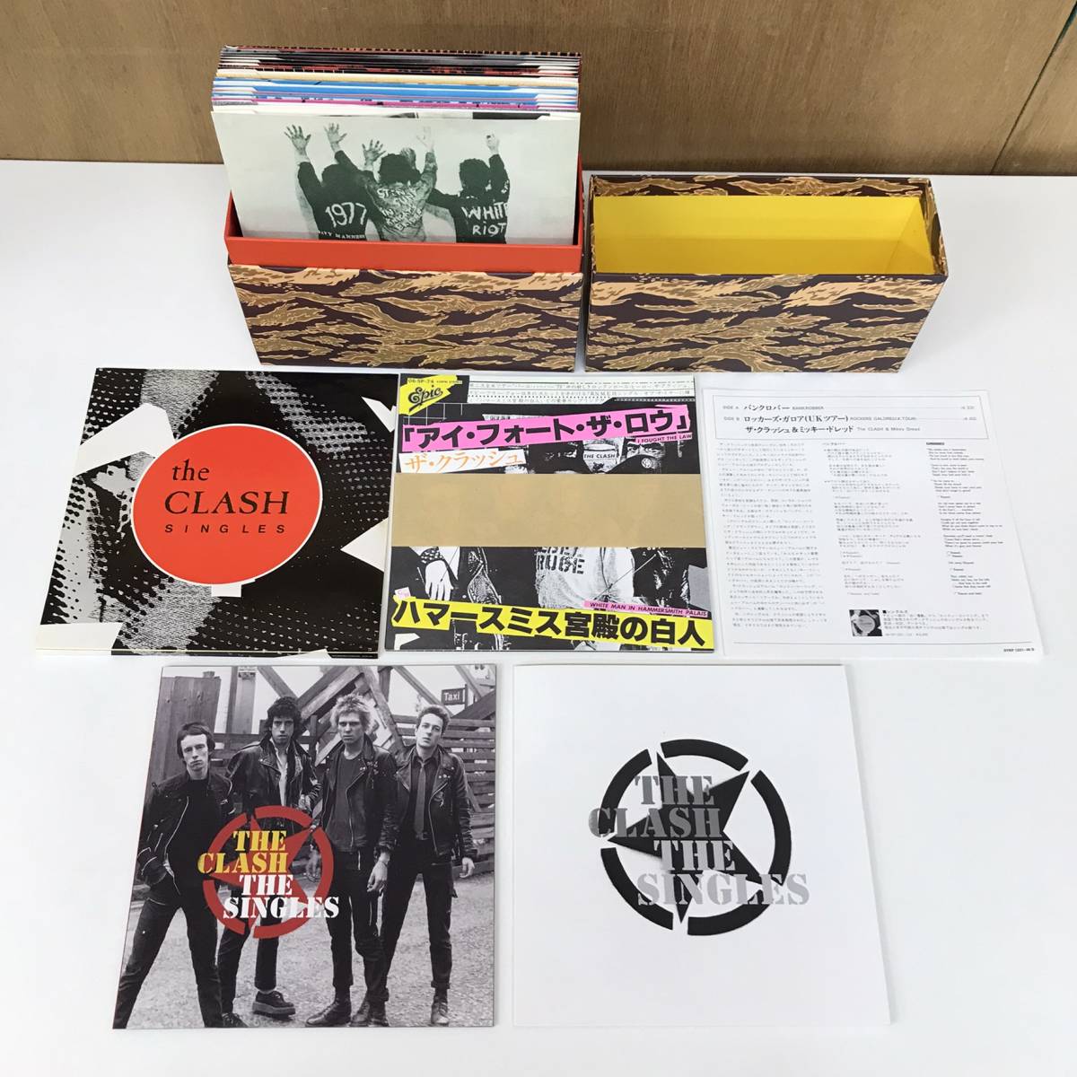 e0476/19EP BOX/掛帯付/ザ・クラッシュ/the CLASH SINGLES '77-'85_画像4