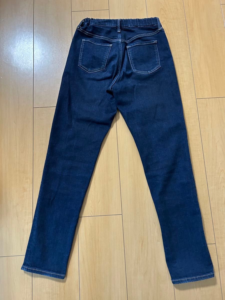 【中古】ユニクロ　UNIQLO  デニムパンツ  ストレッチ  ジーンズ　160cm