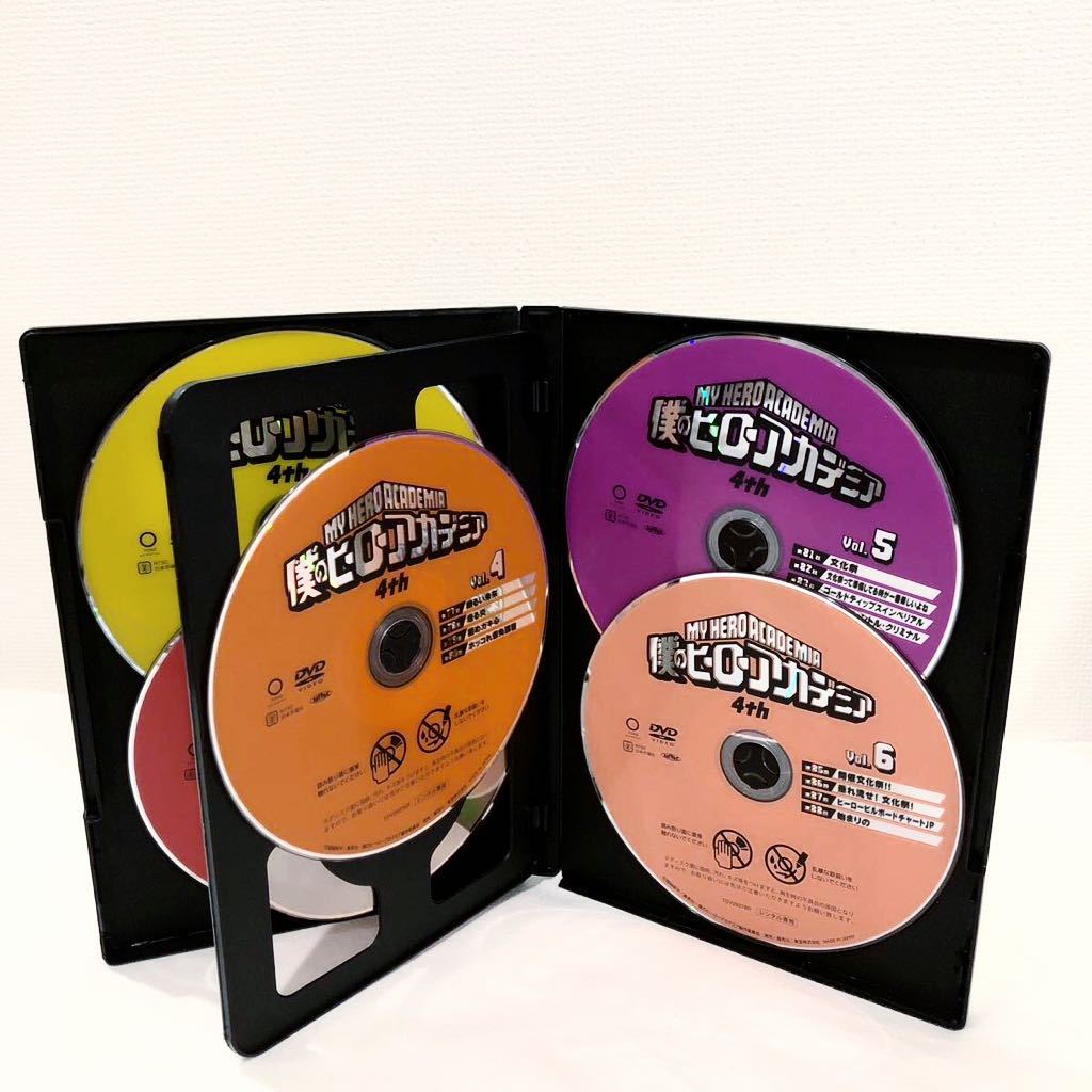 僕のヒーローアカデミア 4th 全巻セット DVD レンタル落ち 全6巻 僕のヒーローアカデミア 4th 全巻セット DVD レンタル落ち 全6巻