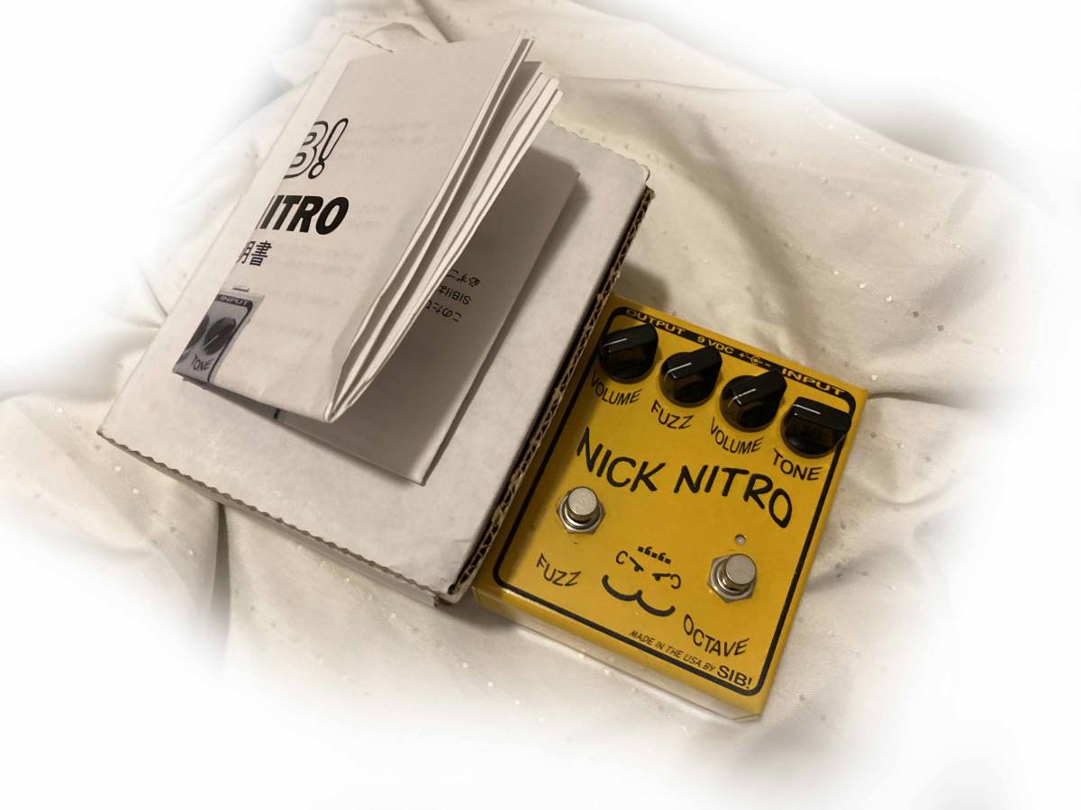 Yahoo!オークション - レア SIB NICK NITRO FUZZ OCTAVE ファズ Yahoo!オークション - レア SIB NICK NITRO FUZZ OCTAVE ファズ