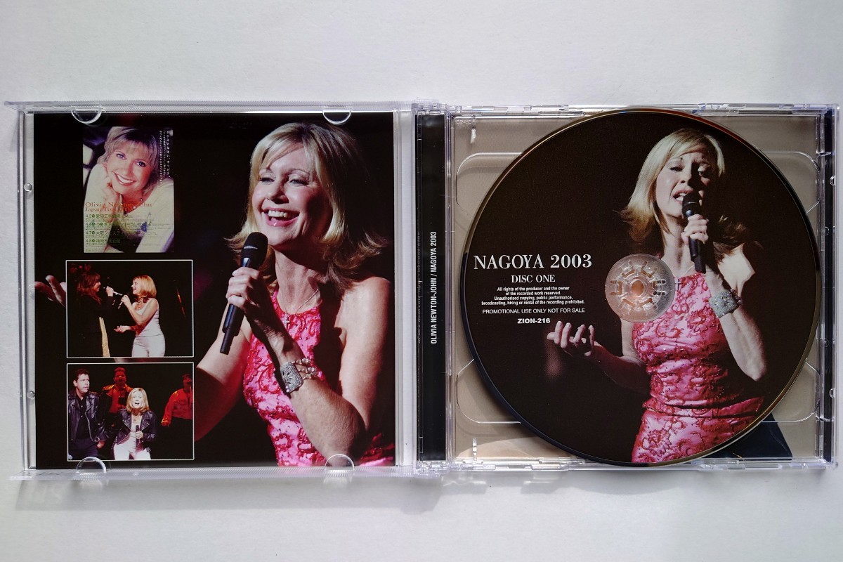 2003年 愛知公演「2枚組CD」オリビア・ニュートン・ジョン_画像2