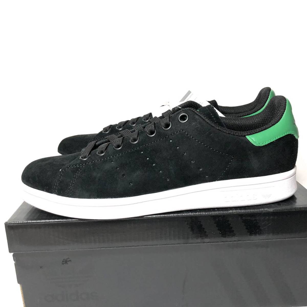 【新品】adidas stan smith ADV アディダス スタンスミス アドバンス メンズ レディース スニーカー ブラック グリーン 黒 緑 FV5939 24.5_画像5