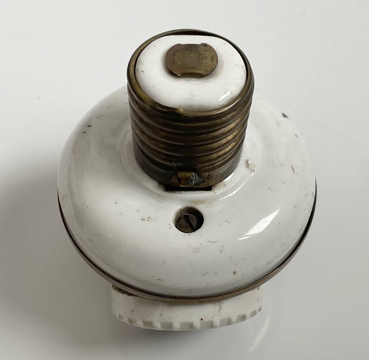 1900s アンティーク Benjamin ベンジャミン 2灯 ソケット ランプ 工業系 インダストリアル_画像7