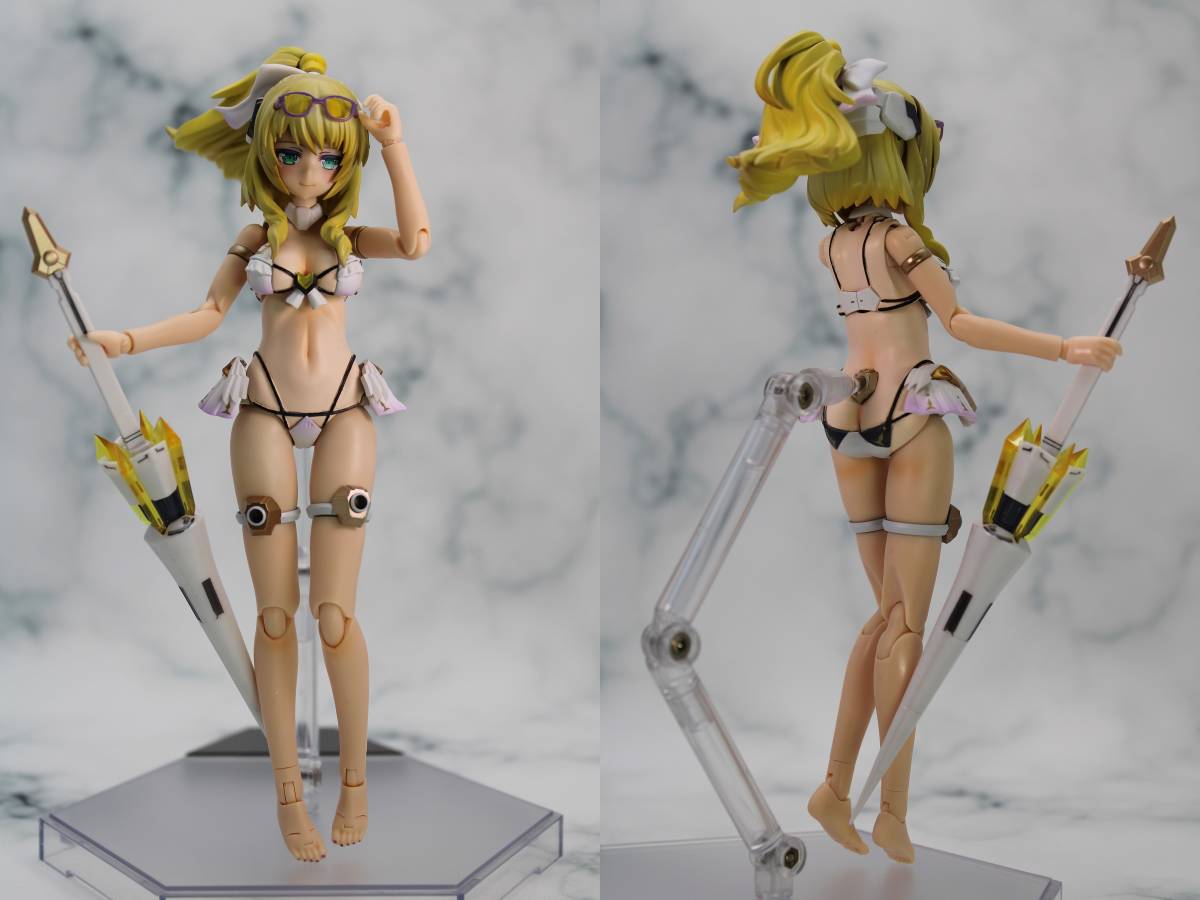 フレームアームズガール ドゥルガーⅡ 素体改造 塗装済み完成品｜代購幫