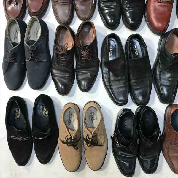 《古着卸》ブランドフォーマルシューズ*革靴20足まとめ売り*セット販売★VERSACE*VANS*CLARKS*REGAL*COLEHAAN*COACH*Timberland*他(J1250)_画像2