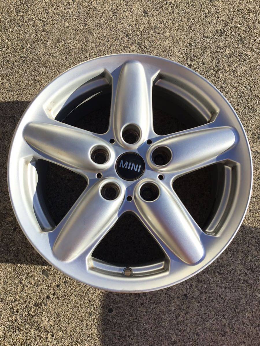 MINI оригинальные легкосплавные колесные диски 16×6.5J+46 120-5H б/у товар 4шт.