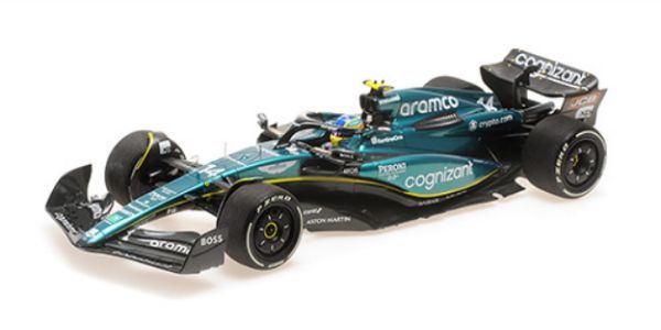 【即決】ミニチャンプス 1/18 アストンマーティン AMR23 F.アロンソ バーレーンGP 2023 3位入賞