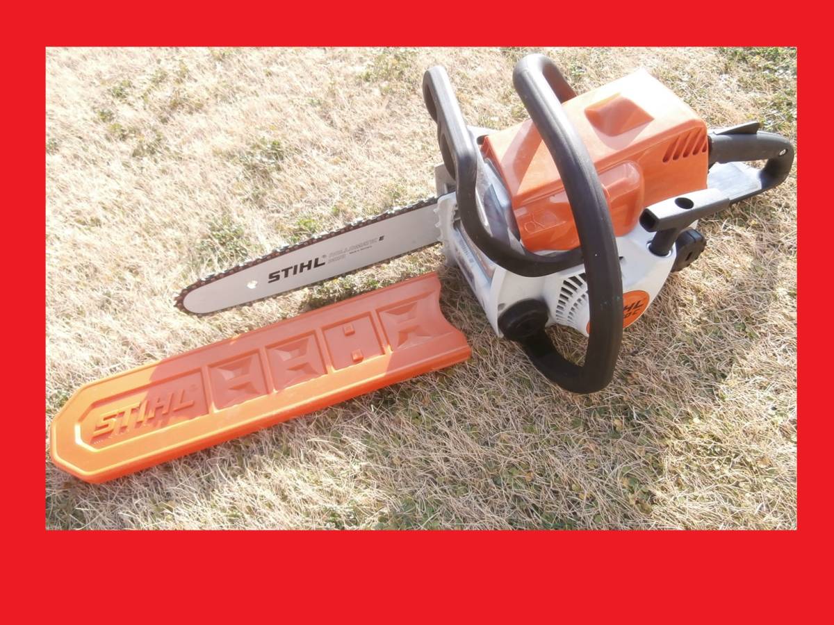 新古!オマケ付!チェンソー】☆スチール.STHIL.MS170C.30センチ 新古!オマケ付!チェンソー】☆スチール.STHIL.MS170C.30センチ