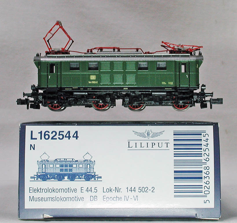 LILIPUT #L162544 ＤＢ（旧西ドイツ国鉄） ＢＲ １４４.５型電気機関車 （グリーン）_画像1