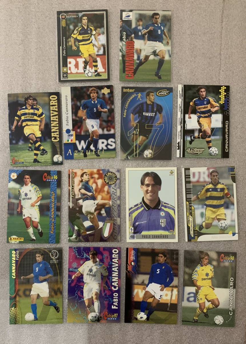 超レア RC Fabio Cannavaro Panini Calcio MC ルーキー ファビオ・カンナバロ サッカー カード まとめ売り_画像1