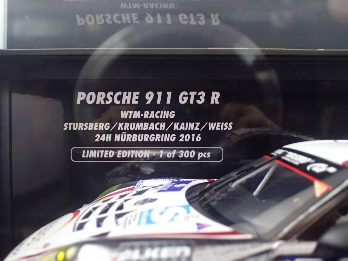 1/18 AUTOart PORSCHE 911 GT3 R WTM-RACING STURSBERG(オート 1/18 AUTOart PORSCHE 911 GT3 R WTM-RACING STURSBERG(オート