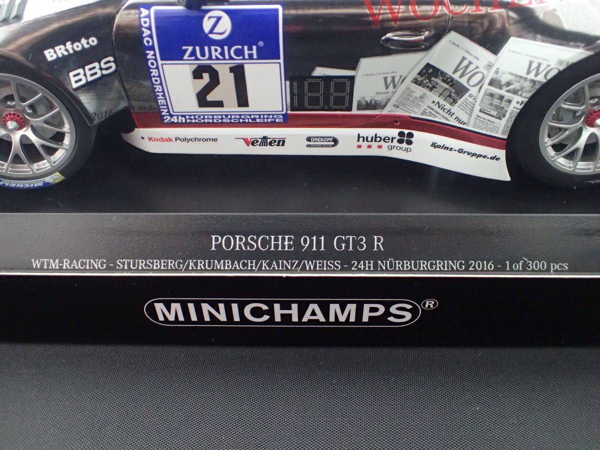 1/18 AUTOart PORSCHE 911 GT3 R WTM-RACING STURSBERG(オート 1/18 AUTOart PORSCHE 911 GT3 R WTM-RACING STURSBERG(オート