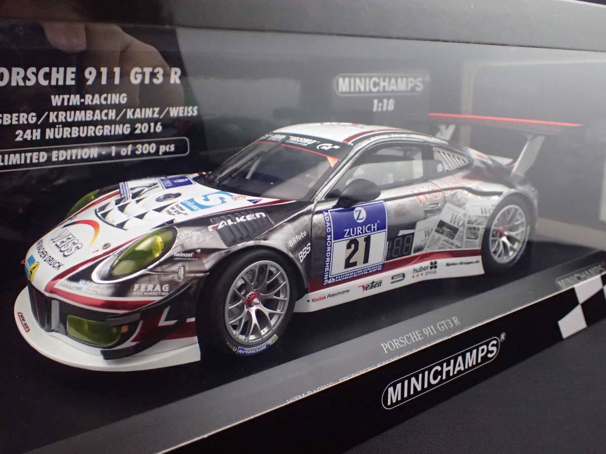 1/18 AUTOart PORSCHE 911 GT3 R WTM-RACING STURSBERG(オート 1/18 AUTOart PORSCHE 911 GT3 R WTM-RACING STURSBERG(オート